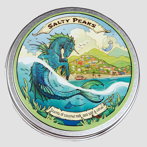 Salty Peaks Scented Candle