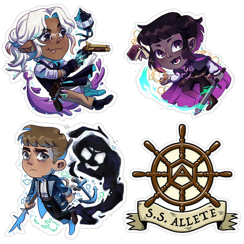 3rd Mates Sticker Set